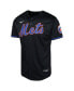 Big Boys and Girls Black New York Mets Alternate Limited Jersey