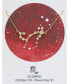 Women's When Stars Align Constellation Necklace in 14k Gold Plate