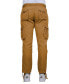 Men's Cotton Cargo Belted Utility Pants Set