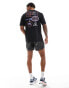 Фото #1 товара adidas Tennis t-shirt with graphic in black