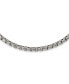 Stainless Steel Polished 24 inch Rounded Box Chain Necklace