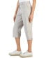 Фото #3 товара Women's Comfort Waist Capri Pants, Created for Macy's