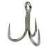 Крючок рыболовный Mustad Jaw Lok 4X Strong в серебре, 5 шт. Серебристый, 4/0 - фото #2