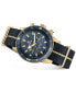 ფოტო #4 პროდუქტის Men's Swiss Automatic Chronograph Captain Cook Blue NATO Strap Watch 43mm