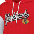 Фото #2 товара NHL Chicago Blackhawks Women's Fleece Hooded Sweatshirt - S