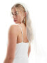 Фото #1 товара Vila Bridal pearl headband and viel in white