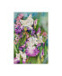 Фото #1 товара Joanne Porter 'Iris Garden' Canvas Art - 24" x 16" x 2"