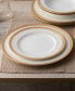 Odessa Gold Set of 4 Dinner Plates, Service For 4