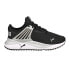 Фото #1 товара Puma Pacer Future Wide Slip On Womens Black Sneakers Casual Shoes 38994237