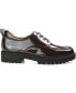 ფოტო #2 პროდუქტის Women's Zina Lace Up Lug Sole Oxfords