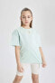 Фото #1 товара Майка Defacto Green Tee B6759A8/GN1114