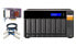 Фото #2 товара QNAP TL-D800S - HDD/SSD enclosure - 2.5/3.5" - Serial ATA II - Serial ATA III - 6 Gbit/s - Hot-swap - Black - Grey