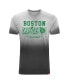 Фото #1 товара Men's and Women's Black Boston Celtics Bingham Sun-Fade T-Shirt