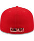 Men's Scarlet San Francisco 49ers Flawless 59FIFTY Fitted Hat