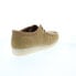 Фото #15 товара Clarks Wallabee 26166241 Mens Beige Suede Oxfords & Lace Ups Casual Shoes