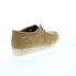 Clarks Wallabee 26166241 Mens Beige Suede Oxfords & Lace Ups Casual Shoes