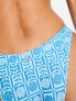 Фото #3 товара Rhythm journey hi cut bikini bottom in blue print