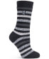 Women's Rosebud Multi Twist Stripe Crew Socks