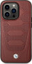 BMW Etui BMW BMHMP14L22RPSR Apple iPhone 14 Pro burgundowy/burgundy Leather Seats Pattern MagSafe