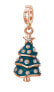 Фото #1 товара Playful bronze pendant Christmas tree Storie RZLE073