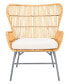 Lenu Rattan Accent Chair with Cushion