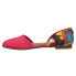 Фото #5 товара TOMS Jutti D'orsay Slip On Womens Pink Flats Casual 10016366T