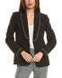 Фото #1 товара Elie Tahari Rhinestone Trim Blazer Women's