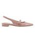 Фото #2 товара Women's Aubriana Pointed Toe Slingback Dress Flats