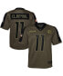 Big Boys Chase Claypool Olive Pittsburgh Steelers 2021 Salute To Service Game Jersey