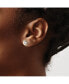 ფოტო #2 პროდუქტის Stainless Steel Polished Moon and Star Earrings