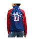ფოტო #2 პროდუქტის Women's Royal New York Giants Showup Fashion Dolman Full-Zip Track Jacket