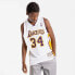 Фото #2 товара Mitchell & Ness Los Angeles Lakers NBA Shaquille O'Neal T-shirt M SMJY4442-LAL02SONWHIT