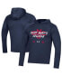 Фото #1 товара Men's Navy Saint Mary's Gaels On Court Shooting Long Sleeve Hoodie T-shirt