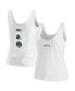 Фото #1 товара Women's White Seattle Seahawks Team Scoop Neck Tank Top