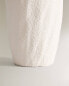 Textured ceramic toothbrush holder