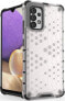 Hurtel Honeycomb etui pancerny pokrowiec z żelową ramką Samsung Galaxy A03s (166,5) czarny - фото #5