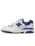 New Balance 550 trainers in white and blue