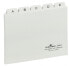 Durable 366002 - Alphabetic tab index - PVC - White - Landscape - A6 - 0.3 mm