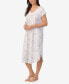 ფოტო #4 პროდუქტის Women's Cap Sleeve Nightgown