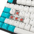 Фото #7 товара Ducky One 2 Special Ice Blue Edition, PBT, ISO (DE) - weiß/blau