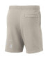 Men's Cream Michigan State Spartans Fleece Shorts