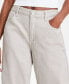 Фото #5 товара Juniors' High-Rise Wide-Leg Comfy Jeans