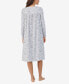 Фото #2 товара Women's Fleece Waltz Long-Sleeve Nightgown