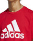 Фото #3 товара Men's Essentials Single Jersey Big Logo Short Sleeve Crewneck T-Shirt