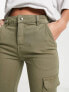 ASOS DESIGN slim cargo trouser in khaki