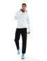 Hollister icon logo hoodie in light blue