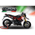 GPR EXHAUST SYSTEMS Furore Evo4 Poppy Aprilia Shiver 900 17-20 Ref:E4.A.69.FP4 Homologated Oval Muffler