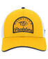 ფოტო #2 პროდუქტის Men's Gold, White Nashville Predators Fundamental Adjustable Hat