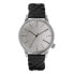 Фото #2 товара Мужские наручные часы с черным кожаным ремешком Komono KOM-W2032