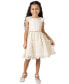 Фото #1 товара Платье для малышей Rare Editions Foil Lace Social, Редкая серия